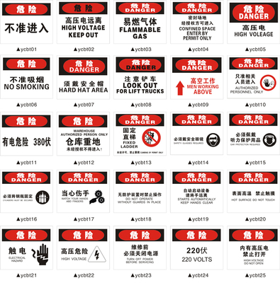 秦人标识标牌设计 - 秦人目视化产品 - 户内外标识标牌 - 验厂标识牌/安全标牌/警告标识/注意标识/危险标识牌
